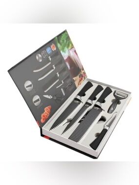 NEW IN BOX- Dvcretirh professional knife, kitchen utensils 6 piece set